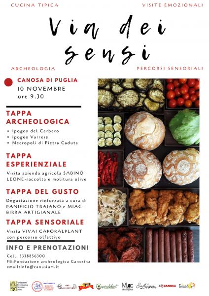 VIA DEI SENSI: PERCORSO EMOZIONALE ED ESPERIENZIALE