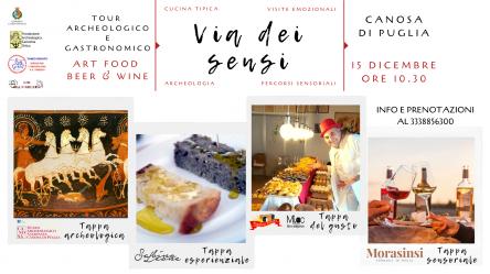 Via dei sensi:art,food,beer & wine