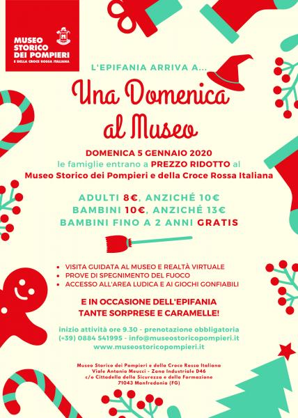 L'Epifania arriva in anticipo al Museo dei Pompieri