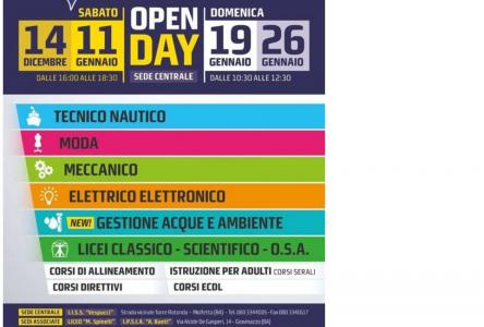 Open Day. Visita la nostra scuola e i nostri laboratori
