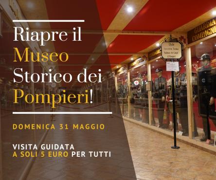 Torniamo a respirare cultura, il Museo Storico dei Pompieri riapre le proprie porte ai visitatori!