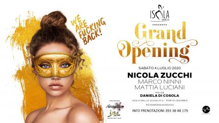 Sabato 4 Luglio Opening / Isola Beach - Porto Cesareo