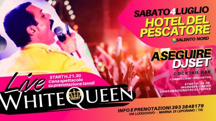 White Queen in concerto - Cena Spettacolo e Dj set