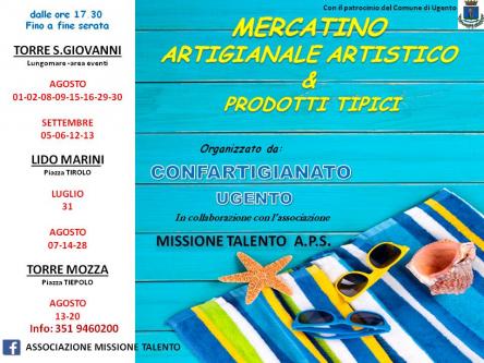 Mercatino Artigianale Artistico con Prodotti Tipici