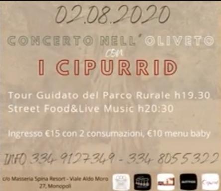 Pizziche e gastronomia in masseria