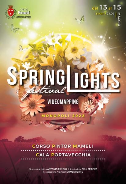 Monopoli in videomapping con Spring Lights Festival