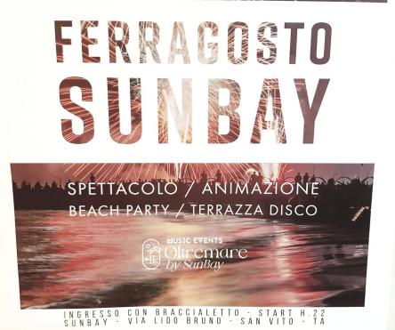 FERRAGOSTO 2022 SUNBAY