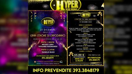 NOTTE DI CAPODANNO - HYPER DISCO - ALBEROBELLO