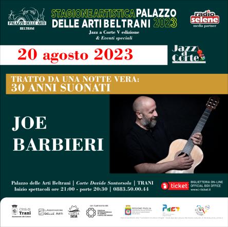 Joe Barbieri – Tratto da Una Notte Vera : 30 anni suonati