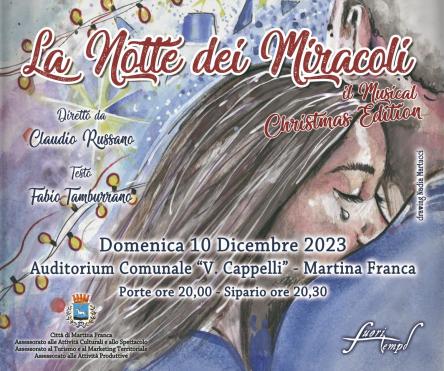 LA NOTTE DEI MIRACOLI...il musical