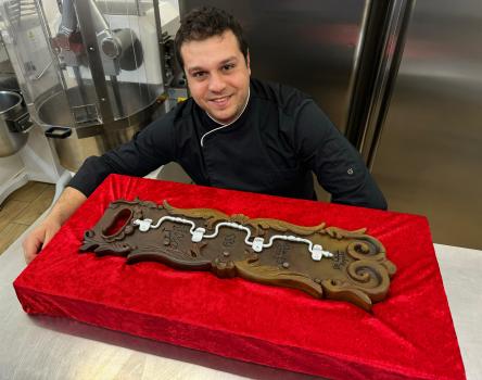 ECCO LA TROCCOLA DI CIOCCOLATO