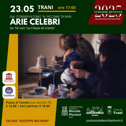Arie Celebri. Un tè con Le Classi di Canto