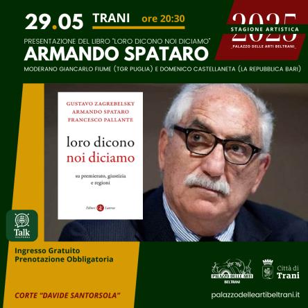 PRESENTAZIONE DEL LIBRO “LORO DICONO, NOI DICIAMO”