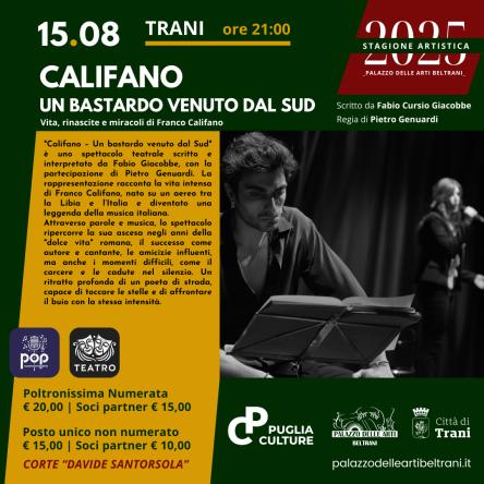 CALIFANO UN BASTARDO VENUTO DAL SUD