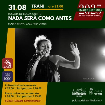 ROSALIA DE SOUZA QUINTET – NADA SERA’ COMO ANTES