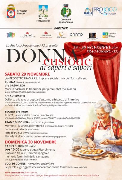 Donna custode di saperi e sapori