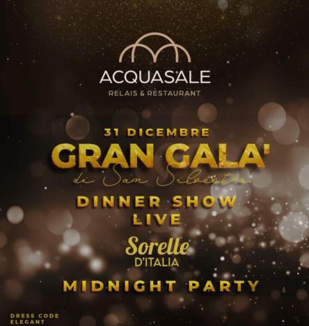 Notte di capodanno 2026 Masseria Acquasale