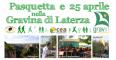 Pasquetta e 25 aprile nella Gravina di Laterza